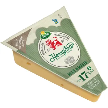 Herrgård® ost mild mager 17% ca 730g Arla Ko®.