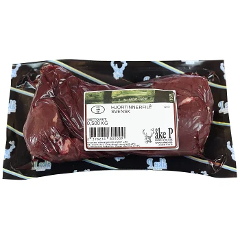 Hjortinnerfilé ca 500g Åke P Fågel &amp; Vilt.