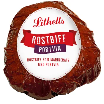 Rostbiff Portvin ca 3,7kg Lithells.