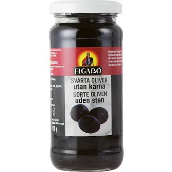 Oliver Svarta Urkärnad 240g Figaro.