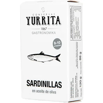 Yurrita Sardiner I Olivolja ca 120g Yurrita.