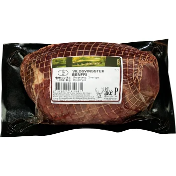 Vildsvinstek benfri ca 1kg Åke P Fågel &amp; Vilt.