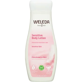 Body Lotion Sensitive parfymfri 200ml Weleda.