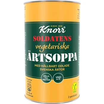 Vegetarisk Ärtsoppa 530g Knorr.