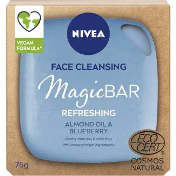 Ansiktsrengöring MagicBar Refreshing 75g Miljömärkt Nivea.