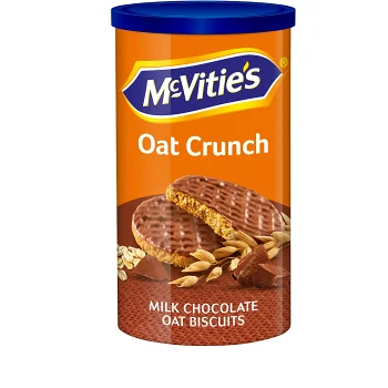 Oat Crunch Milk Chocolate 205g Mvitie's.