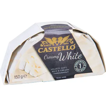 White Vitmögelost 39% 150g Castello®.