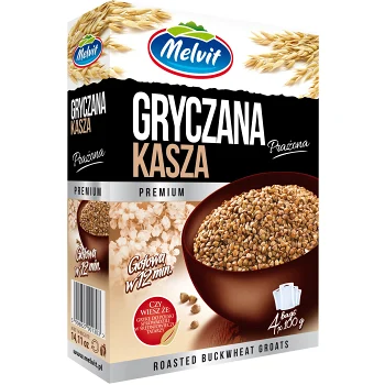 Bovete röd 400g Melvit.