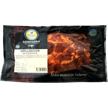 Grillskivor Marinerade ca 450g Siljans Chark.