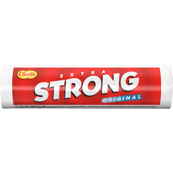 Extra strong Original 25g Cloetta.