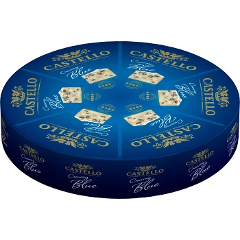 Dessertost Blue 43% ca 1,6kg Castello.