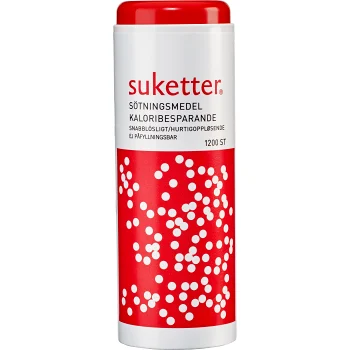 Sötningsmedel 1200st Suketter.