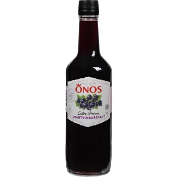 Saft Svartvinbär 58cl Önos.