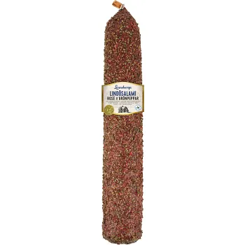 Lindösalami Rosé och Grönpeppar ca 1,7kg Lönneberga.