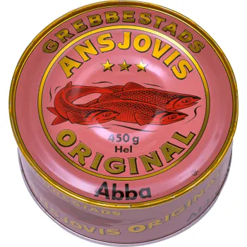 Ansjovis Hel 450g Grebbestad.