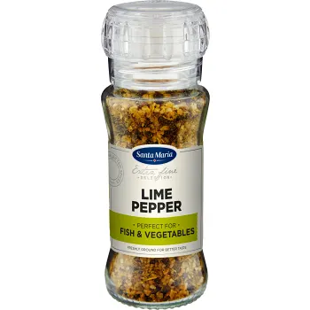 Limepeppar Kvarn 90g Santa Maria.