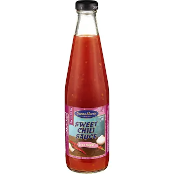 Sweet Chili sås Asia Mindre socker 500ml Santa Maria.