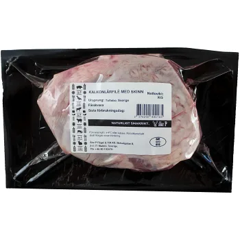 Kalkonlårfilé Färsk Svensk ca 500g Åke P Fågel &amp; Vilt.