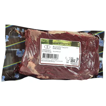 Älggrytkött ca 500g Åke P Fågel &amp; Vilt.