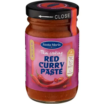 Currypasta Röd 110g Santa Maria.