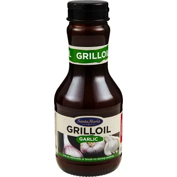 BBQ Grilloil Garlic 270ml Santa Maria.