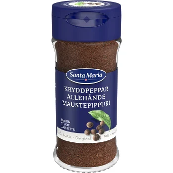 Kryddpeppar Malen 26g Santa Maria.