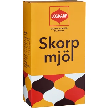 Skorpmjöl 400g Lockarp.