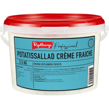 Potatissallad Crème Fraiche 2,5kg Rydbergs.