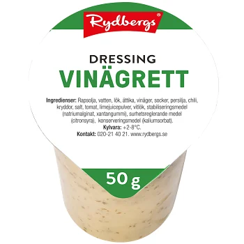 Dressing Vinägrett 50g Rydbergs.