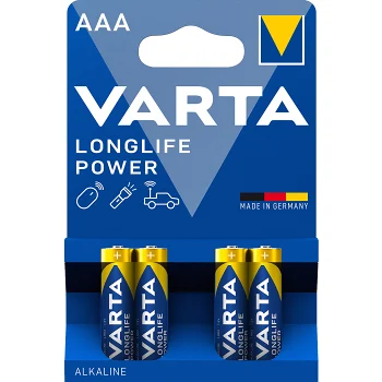 Batteri Longlife power AAA 4-p.