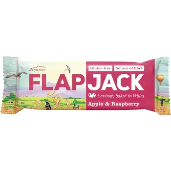 Bar Äpple &amp; Hallon 80g Flap Jack.