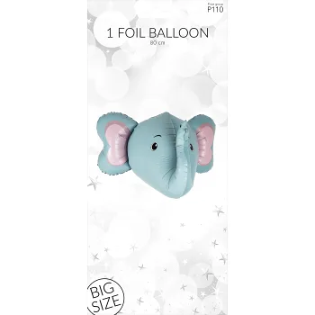 Folieballong elefant Pictura.