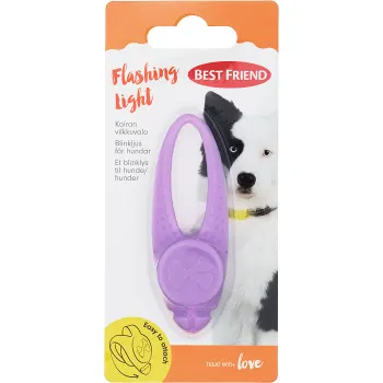 Blinklampa för hund 1-p Gear.