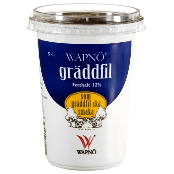 Gräddfil 5dl Wapnö.