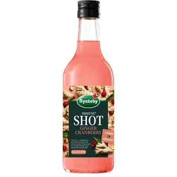 Shot Ingefära Tranbär 0,5l Rynkeby.
