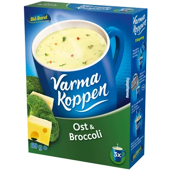 Ost &amp; Broccolisoppa 3 portioner 6dl Varma Koppen.