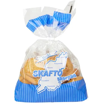 Skaftöskorpan Mandelskorpa 250g Skaftö Bageri.