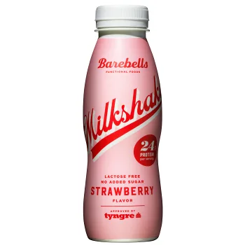 Proteinmilkshake Strawberry 330ml Barebells.