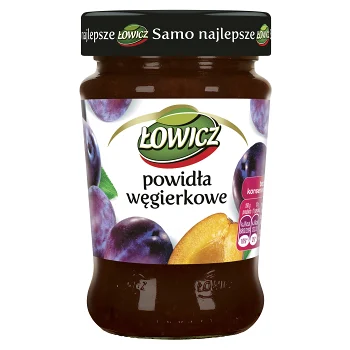 Plommonkompott 290g Lowicz.