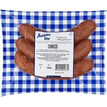 Chorizo 3-pack 300g Marieholmskorv.