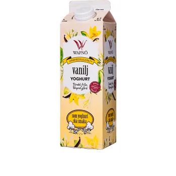 Vaniljyoghurt 2,7% 1000g Wapnö.
