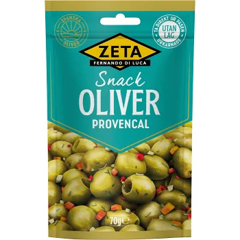 Oliver Snack Provencal 70g Zeta.