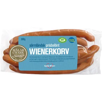 Wienerkorv 6-p 300g Mälarchark.