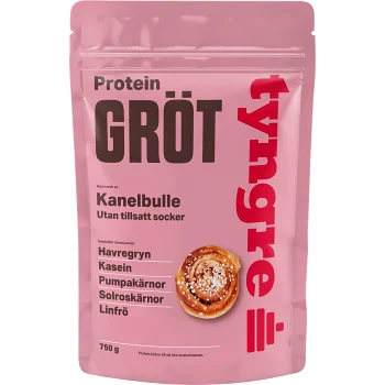 Grötmix Protein Kanelbulle 750g Tyngre.
