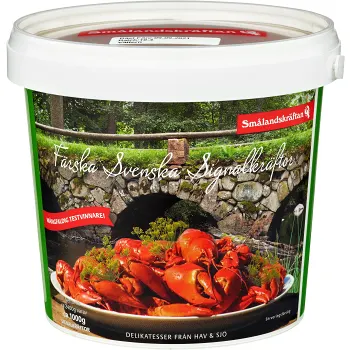 Signalkräftor 1kg Smålandskräftan.