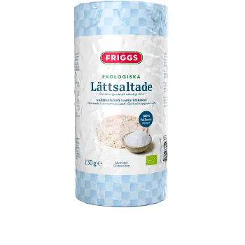 Riskakor Lättsaltade Ekologisk 130g Friggs.