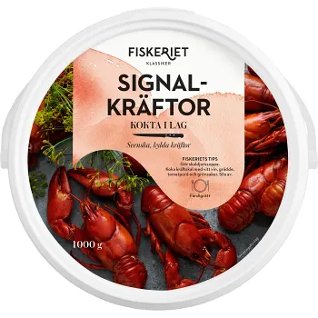 Signalkräftor 1kg Fiskeriet.