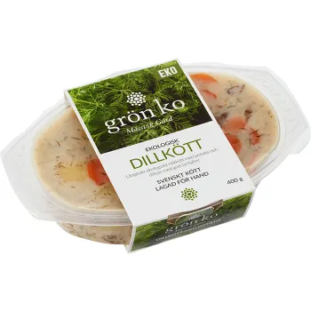 Dillkött med Gourmepotatis 400g Ekologisk Grön ko.