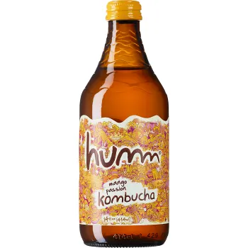 Kombucha Mango Passion 414ml Humm.