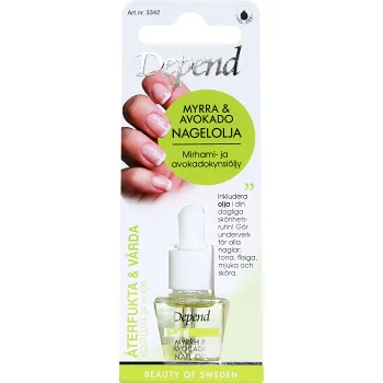 Nagelolja Myrra &amp; Avokado 1-p Depend.